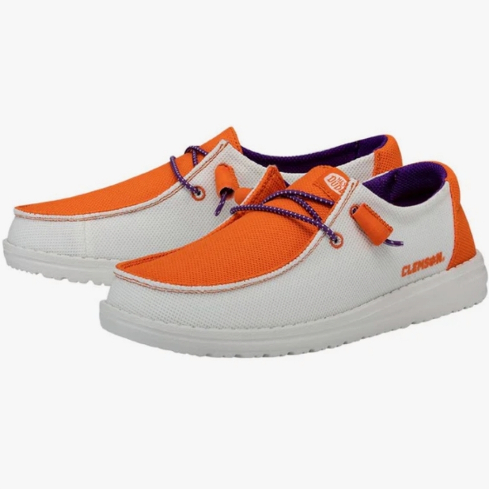 NIB Clemson Hey Dude women's shoes 8M